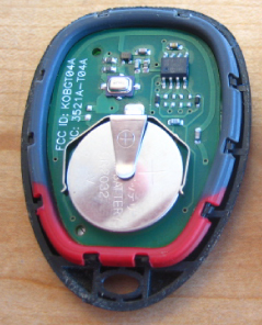 GM remote circuit board