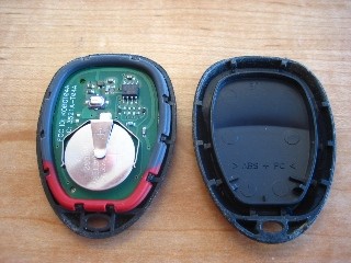 Opening GM remote